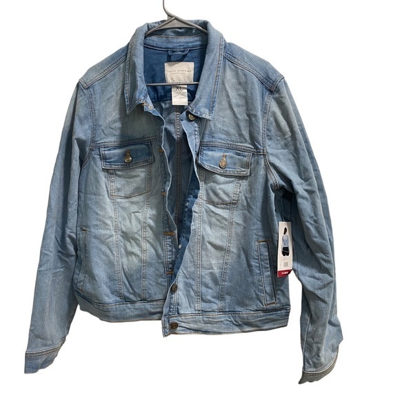 Women’s Social Standard by Sanctuary Jean Jacket NWT, sz‎ XL, color: Auguste - Picture 2 of 5